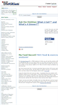 Mobile Screenshot of dietitian.com